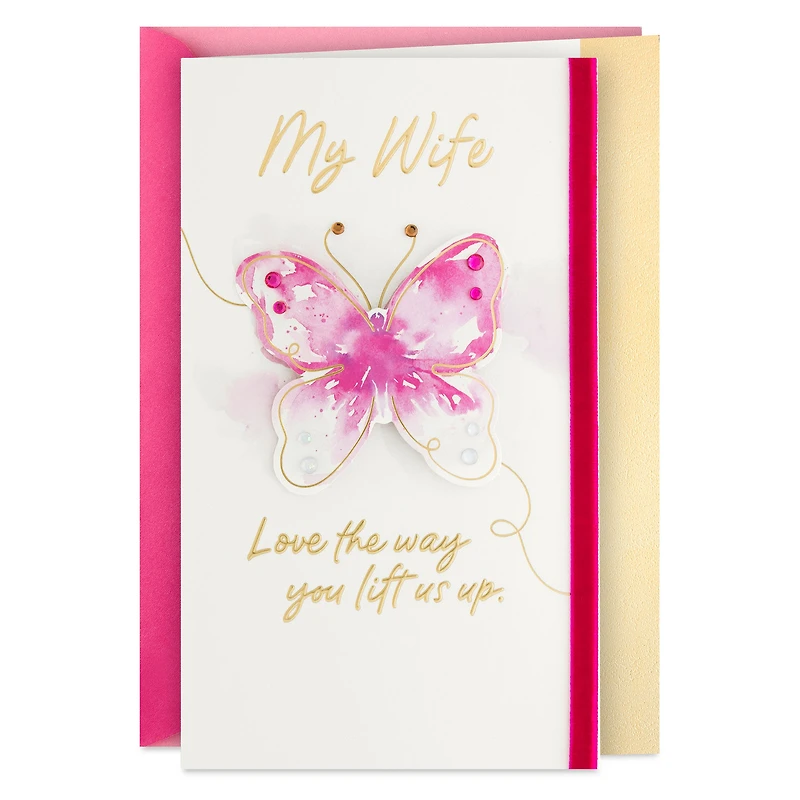 Your Love Lifts Us Up Mother's Day Card for Wife for only USD 9.99 | Hallmark