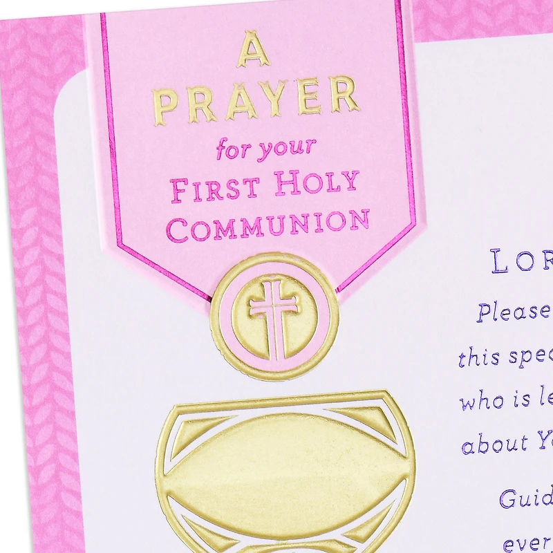 Lord, Bless this Special Girl First Communion Card for Her for only USD 4.99 | Hallmark