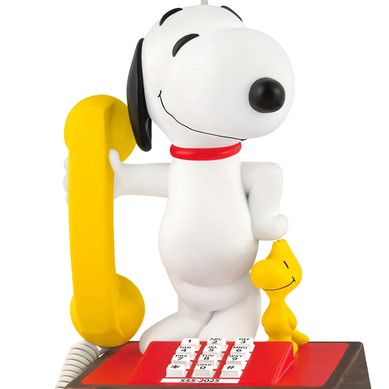 Peanuts® 75th Anniversary Hello, Snoopy! Ornament With Sound for only USD 37.99 | Hallmark