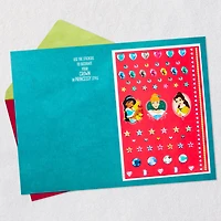 Disney Princess Christmas Card for Granddaughter With Crown and Stickers for only USD 6.59 | Hallmark