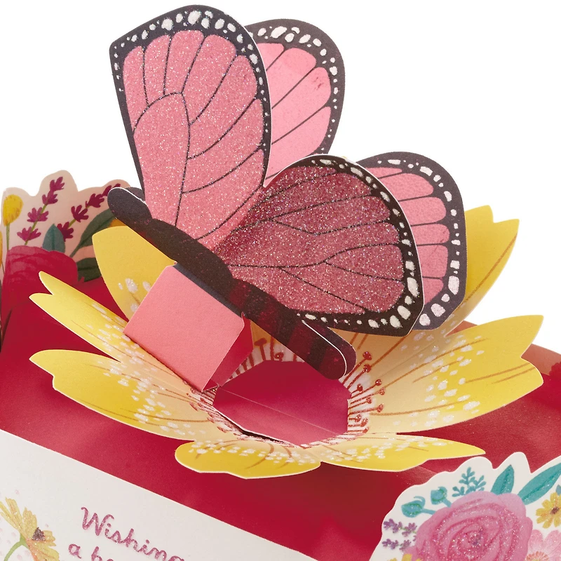 Beautiful Day Butterfly and Flowers 3D Pop-Up Card for only USD 5.99 | Hallmark