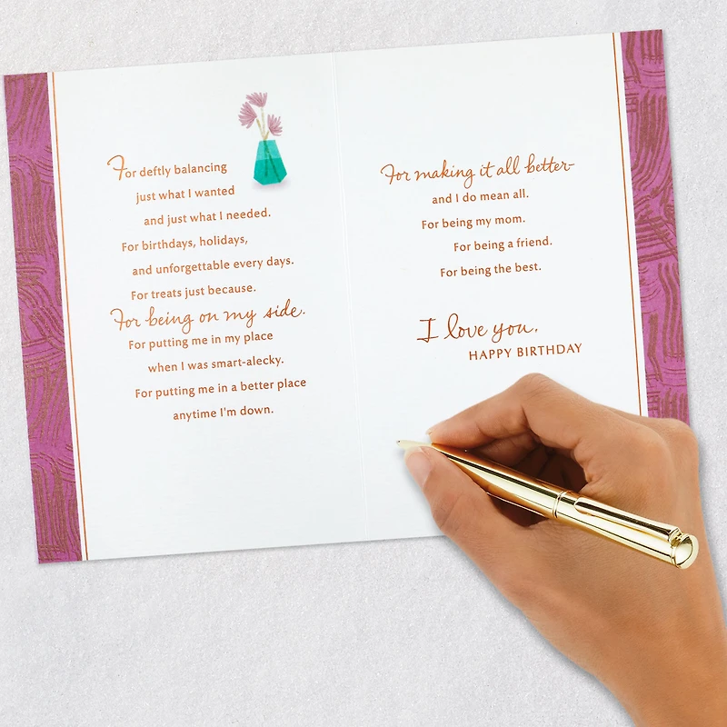 All the Reasons Birthday Card for Mom for only USD 5.99 | Hallmark