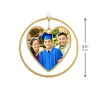 Gold Heart Metal Personalized Ornament, Custom Photo for only USD 30.99 | Hallmark