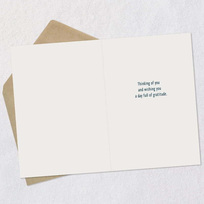 A Day Full of Gratitude Thanksgiving Card for only USD 0.99 | Hallmark