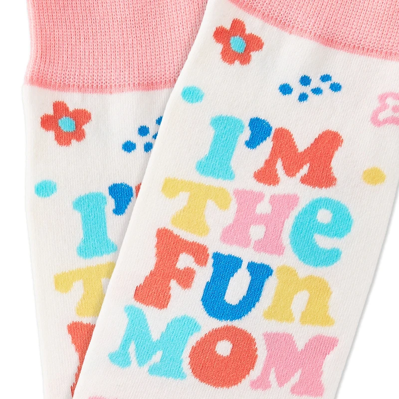 I'm the Fun Mom Novelty Crew Socks for only USD 12.99 | Hallmark