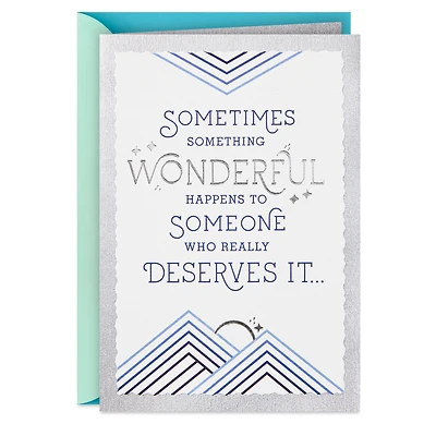 You Deserve Something Wonderful Congratulations Card for only USD 5.99 | Hallmark