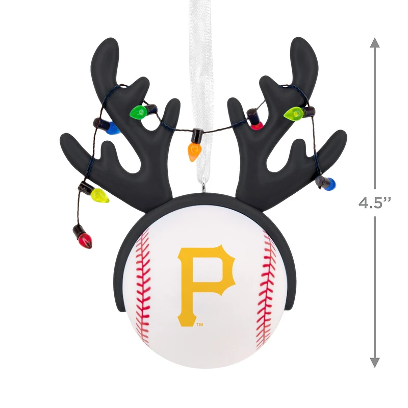 MLB Pittsburgh Pirates™ Reindeer Baseball Hallmark Ornament for only USD 12.99 | Hallmark