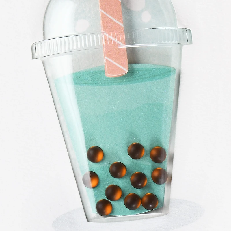 Bubble Tea Blank Card for only USD 9.59 | Hallmark