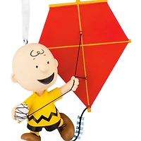 Peanuts® 75th Anniversary Charlie Brown and Snoopy Hallmark Ornaments, Set of 2 for only USD 28.99 | Hallmark