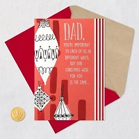 Loved and Appreciated Christmas Card for Dad From Us for only USD 5.59 | Hallmark