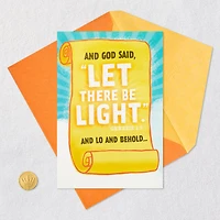 Let There Be Light Funny Pop-Up Birthday Card for only USD 5.59 | Hallmark