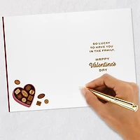 So Lucky to Have You in the Family Valentine's Day Card for Daughter-in-Law for only USD 4.99 | Hallmark