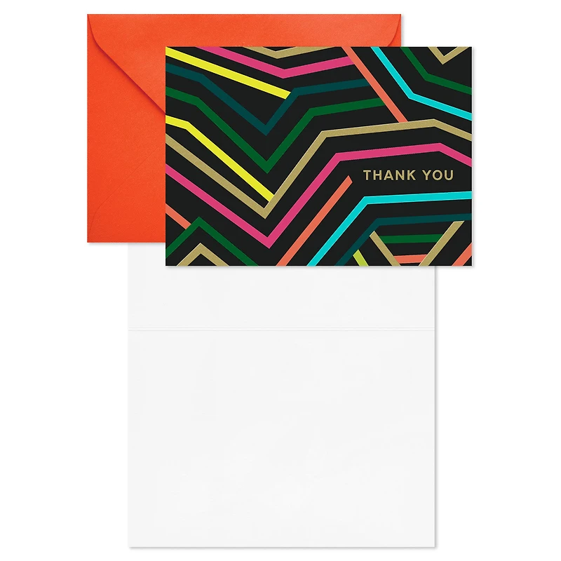 Neon Energy Blank Thank You Notes, Pack of 10 for only USD 10.49 | Hallmark