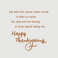 Family Is a Blessing Thanksgiving Card for only USD 3.99 | Hallmark