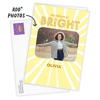 Future Is Bright Sun Rays Custom Graduation Card for only USD 4.99 | Hallmark