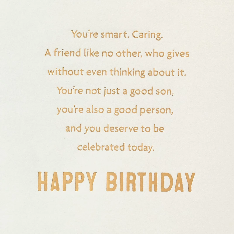You're a Good Son and So Much More Birthday Card for only USD 6.99 | Hallmark