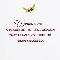 Joy, Peace and Blessings Christmas Card for only USD 5.99 | Hallmark