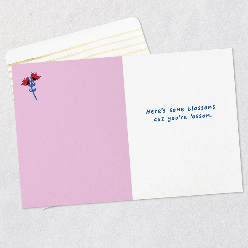 Blossoms Cuz You're 'Ossum Card for only USD 3.99 | Hallmark