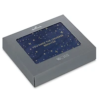 Starry Blue You Make the Universe Brighter Blank Thank You Notes, Pack of 10 for only USD 10.49 | Hallmark