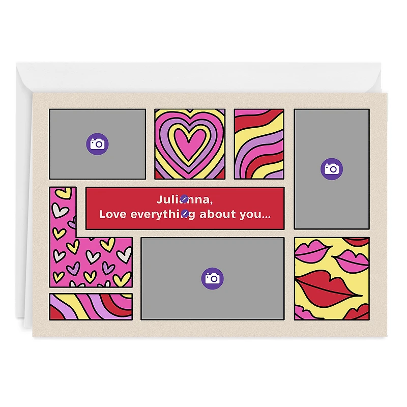 Personalized Fun Designs Photo Collage Love Photo Card for only USD 4.99 | Hallmark