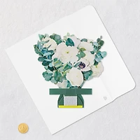 Build-a-Bouquet White and Green Pop-Up Paper Flowers for only USD 9.99 | Hallmark