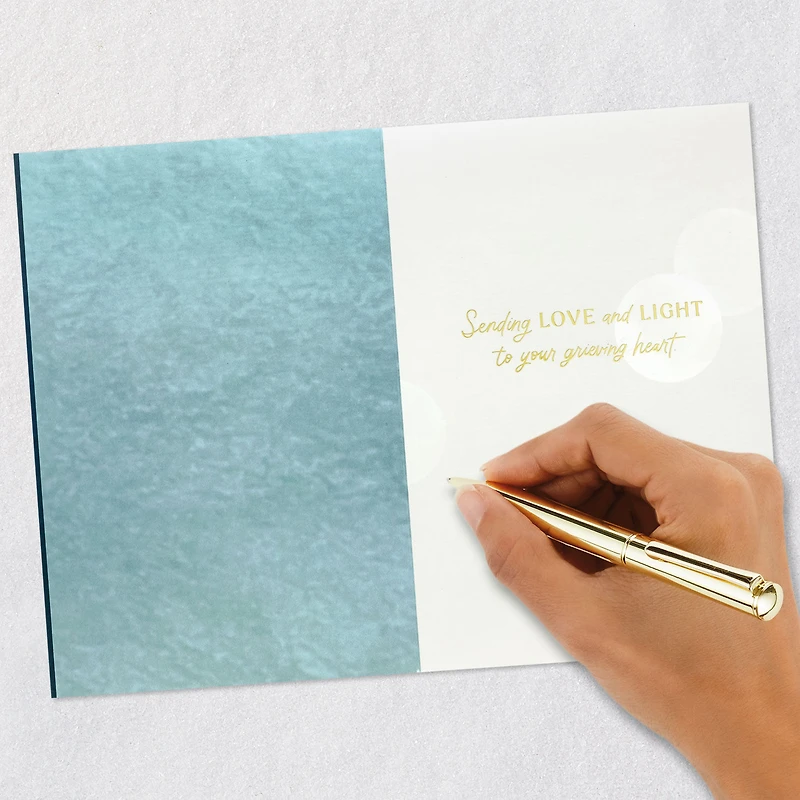 Sending Love and Light Sympathy Card for only USD 4.99 | Hallmark