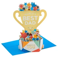 World's Best Dad Trophy 3D Pop-Up Father's Day Card for only USD 7.99 | Hallmark