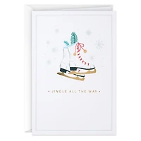 Ice Skates With Jingle Bells Packaged Christmas Cards, Set of 5 for only USD 5.00 | Hallmark