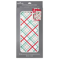 Plaid and Fa La La Christmas Goodie Bags With Stickers, Pack of 12 for only USD 6.99 | Hallmark