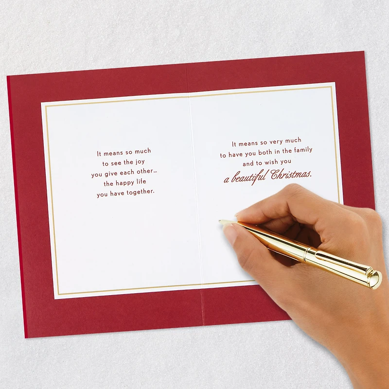 Your Joy and Happiness Mean So Much Christmas Card for Granddaughter and Husband for only USD 5.59 | Hallmark