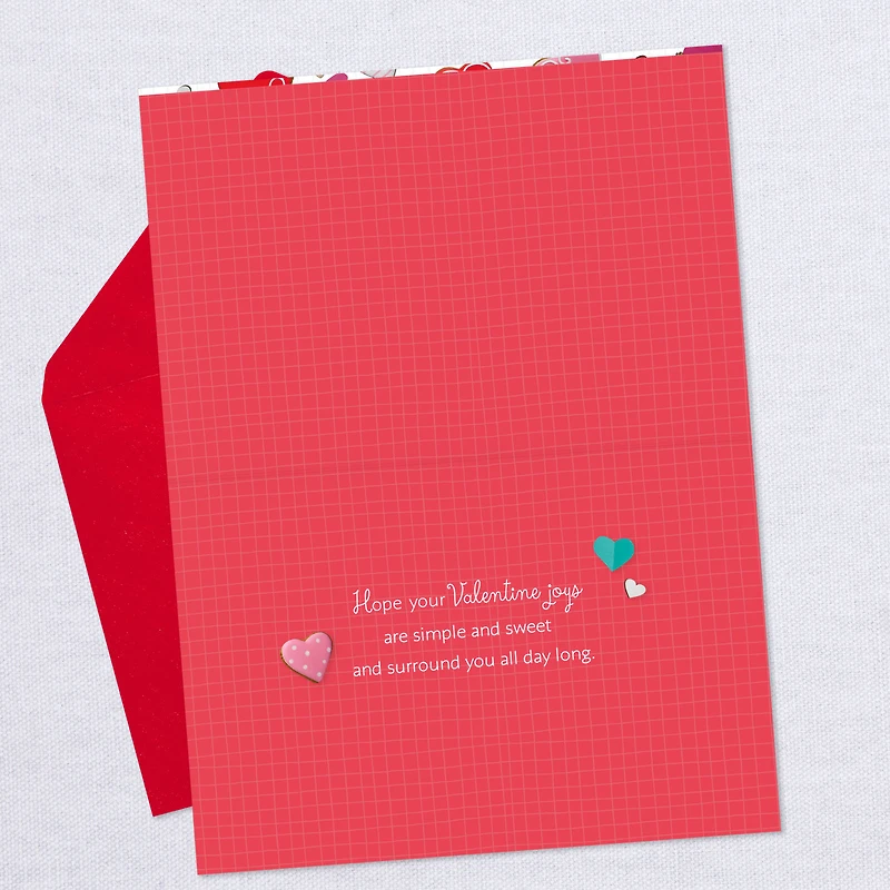 Heart Cookies Sweet Joys Valentine's Day Card for only USD 2.00 | Hallmark