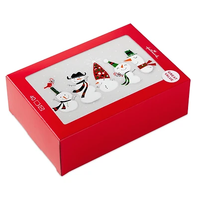 Dapper Holiday Snowmen Boxed Christmas Cards, Pack of 40 for only USD 15.49 | Hallmark