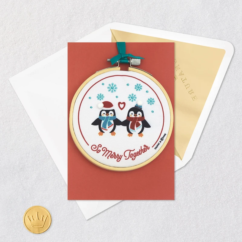 So Merry Together Romantic Christmas Card With Ornament for only USD 9.59 | Hallmark