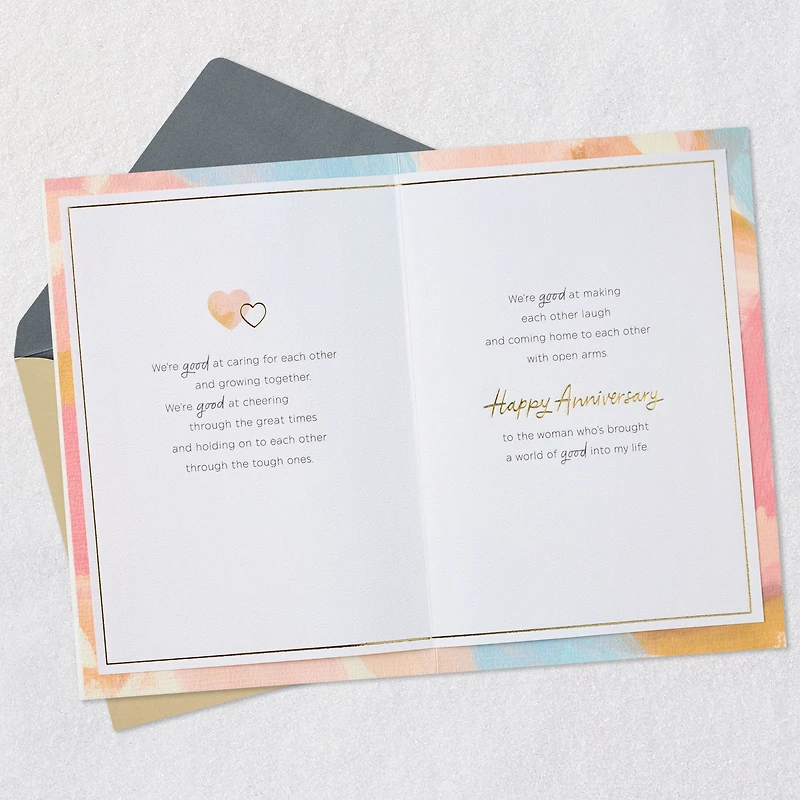 We're So Good Together Romantic Anniversary Card for Wife for only USD 8.99 | Hallmark