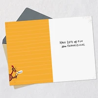 Lots of Fun and Wine Funny Thanksgiving Card for only USD 3.69 | Hallmark