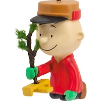Peanuts® Charlie Brown Kneeling With Tree Hallmark Ornament for only USD 11.49 | Hallmark