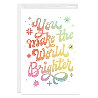 Making the World Brighter Thank-You Photo Card for only USD 4.99 | Hallmark