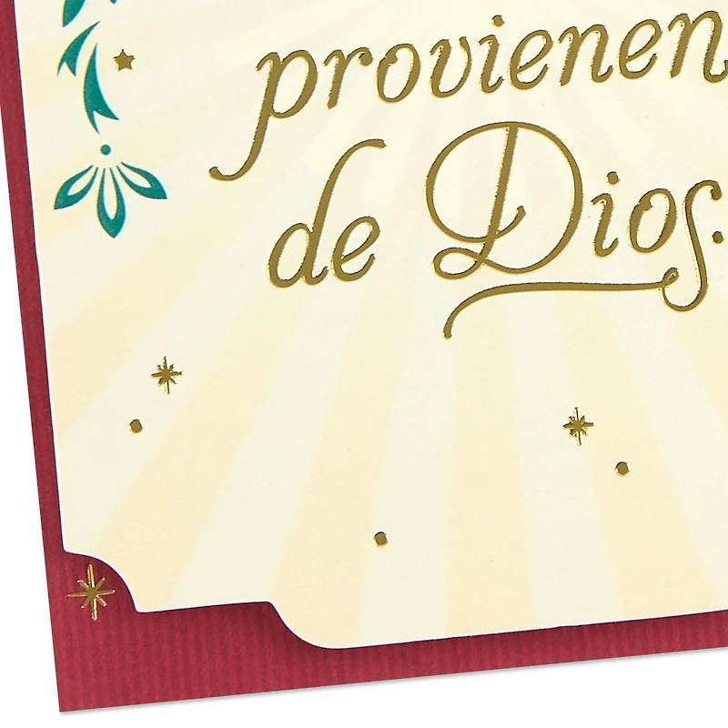 Every Good Thing Comes From God Religious Spanish-Language Christmas Card for only USD 6.59 | Hallmark