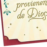 Every Good Thing Comes From God Religious Spanish-Language Christmas Card for only USD 6.59 | Hallmark