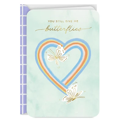 You Still Give Me Butterflies Love Card for only USD 2.99 | Hallmark