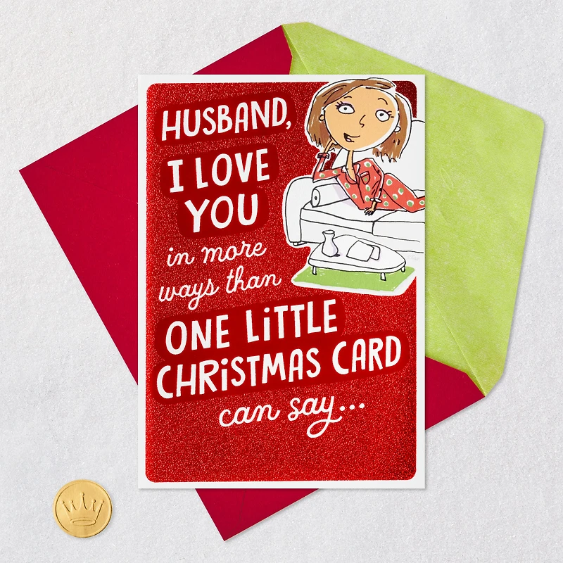I Love You in So Many Ways Funny Christmas Card for Husband With Mini Cards for only USD 6.59 | Hallmark