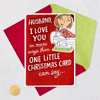 I Love You in So Many Ways Funny Christmas Card for Husband With Mini Cards for only USD 6.59 | Hallmark