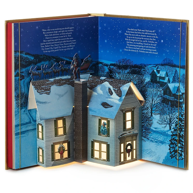 Night Before Christmas Pop-Up Book With Light and Sound for only USD 51.99 | Hallmark
