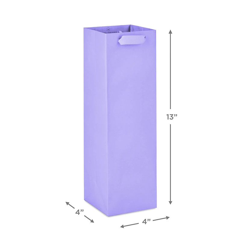 13" Lavender Wine Gift Bag for only USD 3.49 | Hallmark