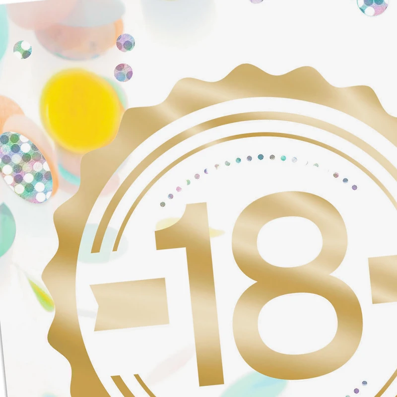 An Exciting Age and Amazing Year 18th Birthday Card for only USD 3.99 | Hallmark