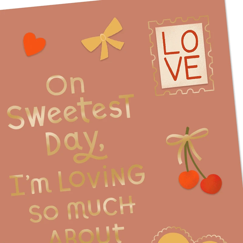 I Love So Much About You Romantic Sweetest Day Card for only USD 3.99 | Hallmark