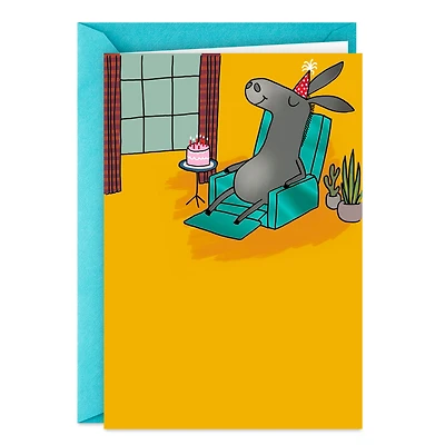 Sit Your Ass Down Funny Birthday Card for only USD 4.49 | Hallmark