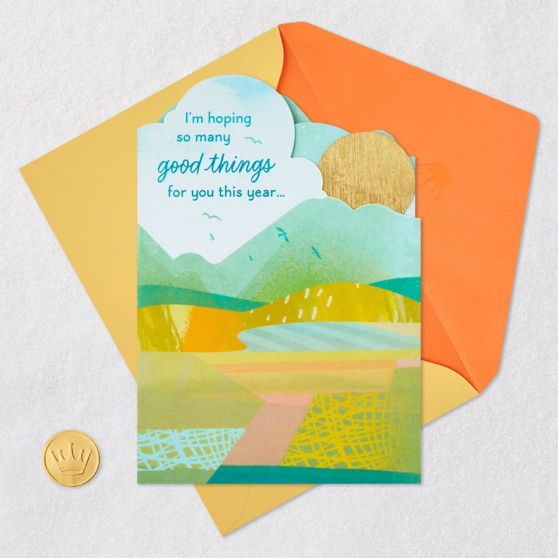 Hoping So Many Good Things Birthday Card for only USD 6.59 | Hallmark