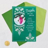 What I Love About You Christmas Card for Daughter for only USD 5.99 | Hallmark
