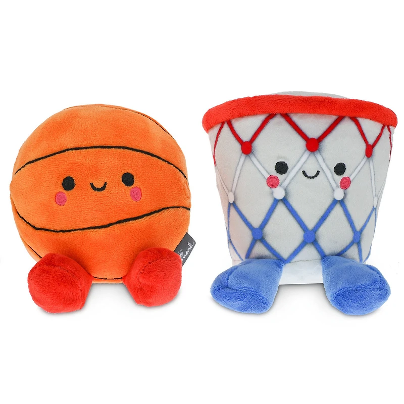 Better Together Basketball and Hoop Magnetic Plush Pair, 6" H for only USD 19.99 | Hallmark